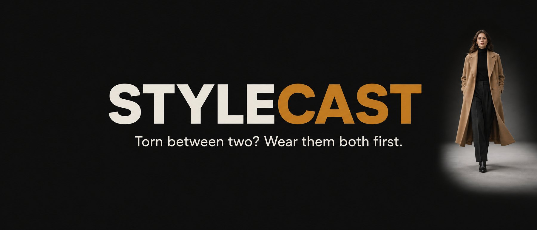 STYLECAST — Torn between two? Wear them both first.