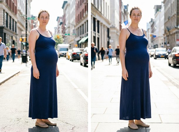 Then and now — the same piece on your photo from an earlier date and from today, side by side.